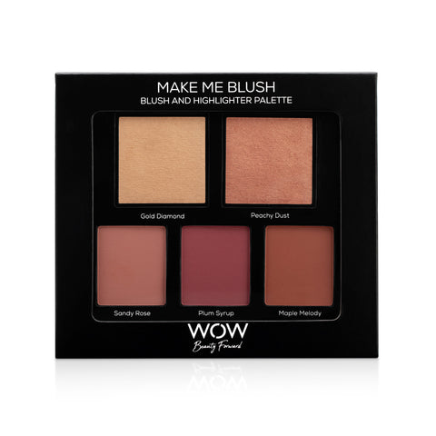 Make Me Blush - Blush and Highlighter Palette