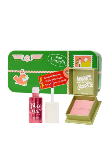 Benefit Pretty Pink Postage Lip & Cheek Tint & Blusher Gift Set